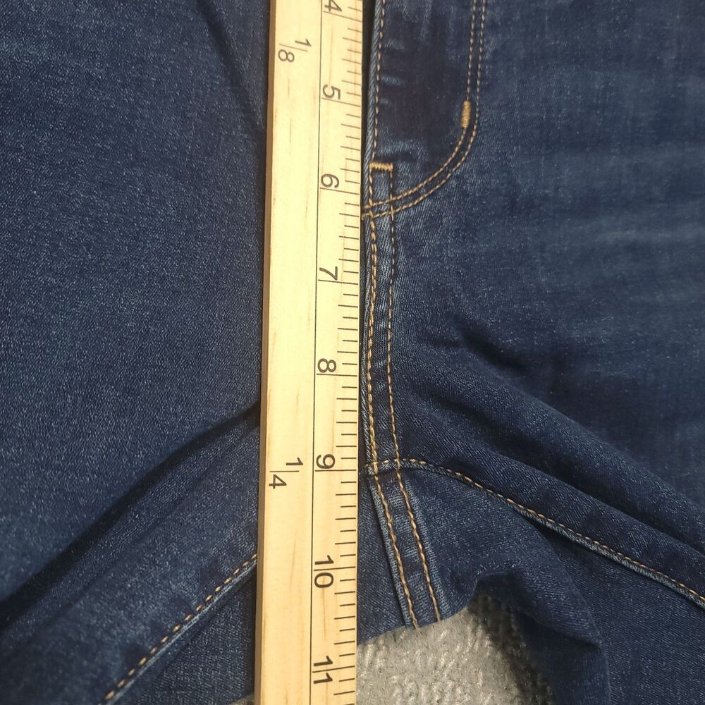 Levis Curvy Skinny Womens 29 (29X29) Jeans Mid Rise Stretch Blue Denim - Picture 7 of 11